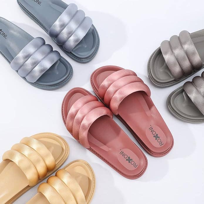 Women’s Padded Strap Slide Sandals