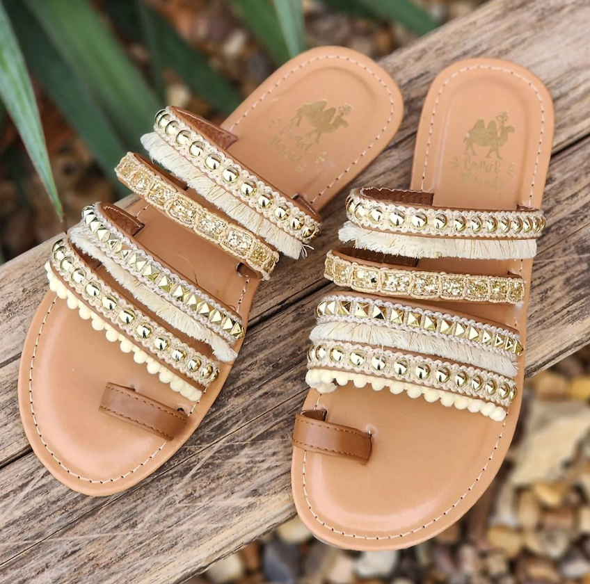 Camel Thread BOHO Sandals