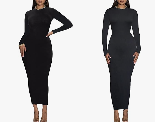Fitted Dress, Long