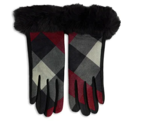 Fur Gloves (PATTERNED)