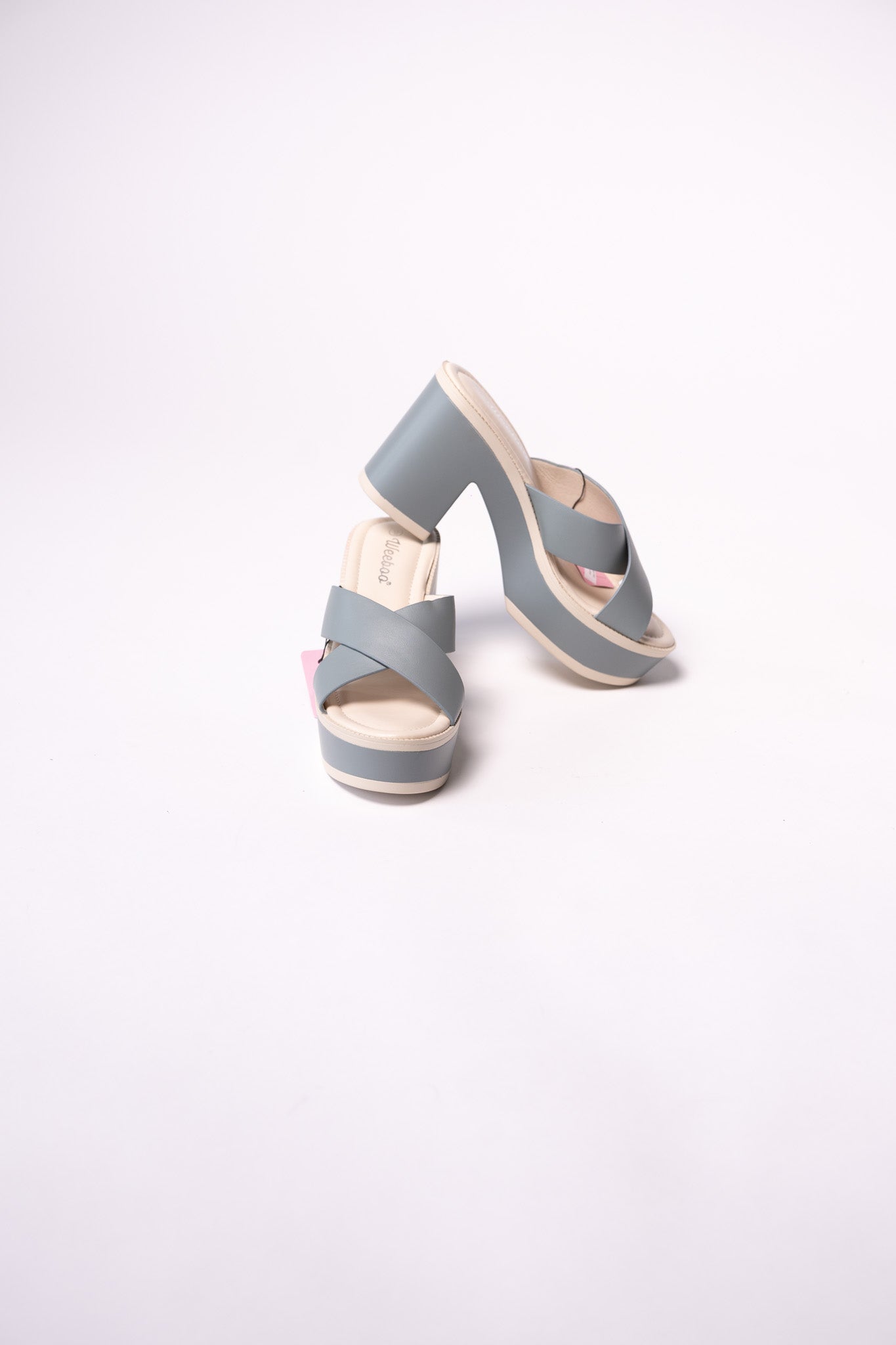 Nasty-30, High Heel Platform, Blue Gray