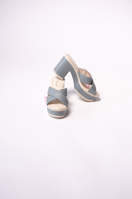Nasty-30, High Heel Platform, Blue Gray