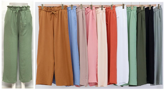Pant, Palazzo loose fit