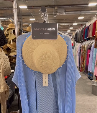 Women's Pearl Kimono + Hat "Sunday Best" Set