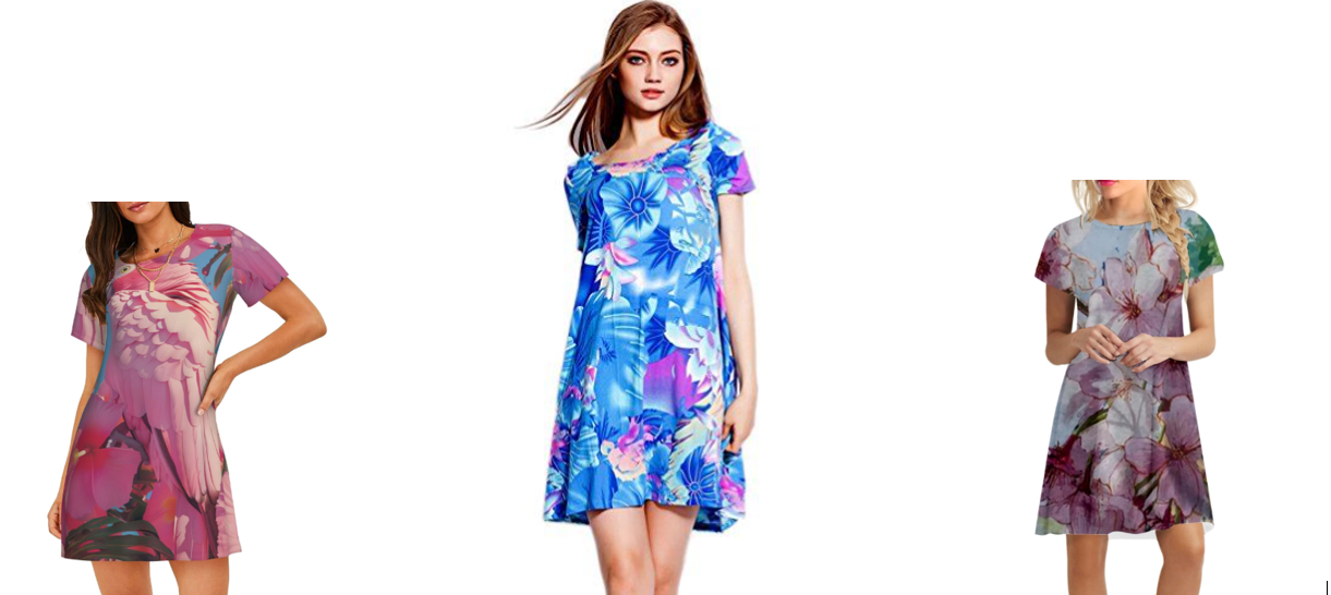 Spring Dress, Chiffon