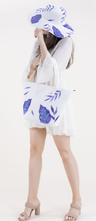Women's Sun Hat & Bag Set