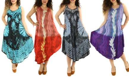 Sundress, multi-pattern color