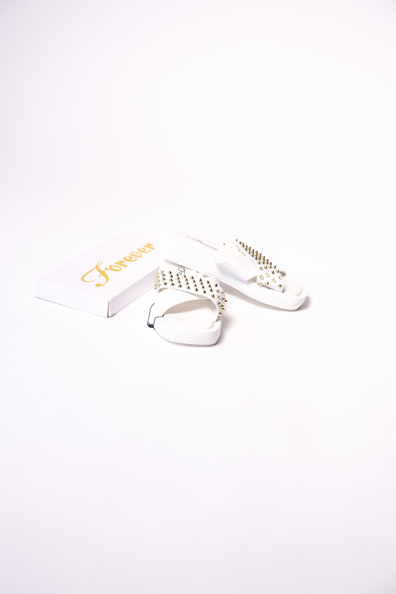Sure-75, Pronged Sandal, White
