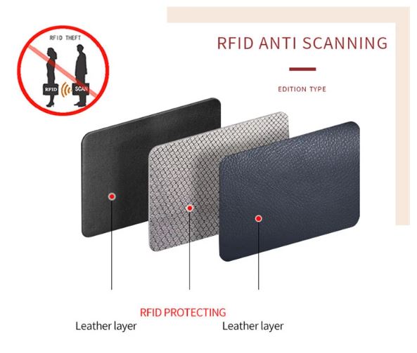 Image of the anti-theft RFID features on a white background 