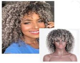 Women's short curly wig