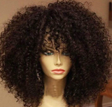 Women's short curly wig